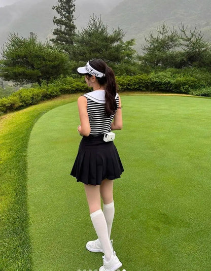 【RE-ORDER】ハイウエストサイドプリーツスカート