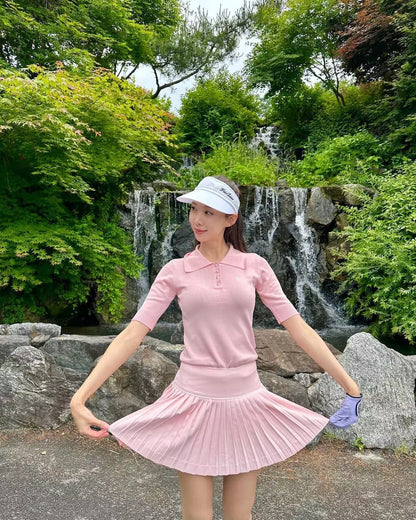 【RE-ORDER】フェアライアシグネチャーローウエストプリーツスカート