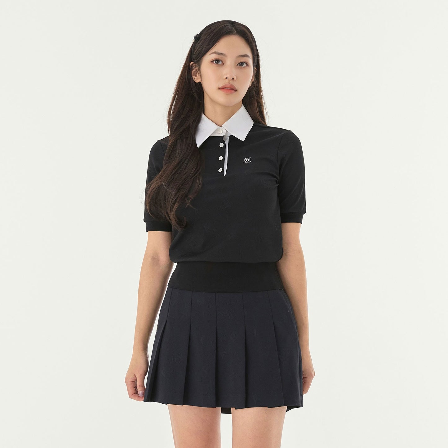 25SS レタリングジャガードTシャツ