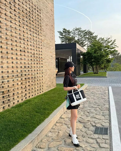 ギンガムスカーフセットTシャツ