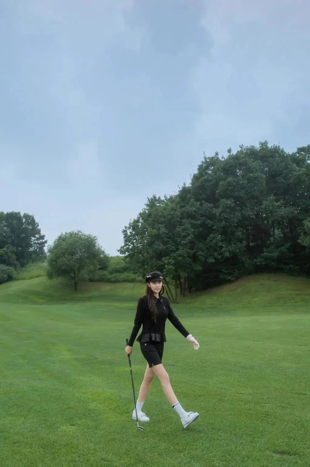 【RE-ORDER】フリルリボンゴルフシューズ