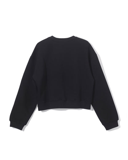 FLC エッセンシャル クロップドスウェットシャツ