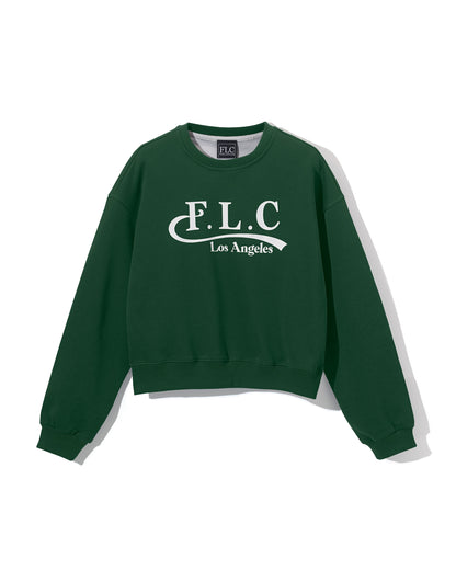 FLC エッセンシャル クロップドスウェットシャツ
