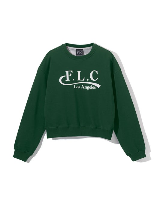 FLC エッセンシャル クロップドスウェットシャツ