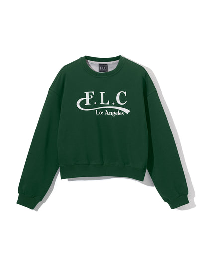 FLC エッセンシャル クロップドスウェットシャツ