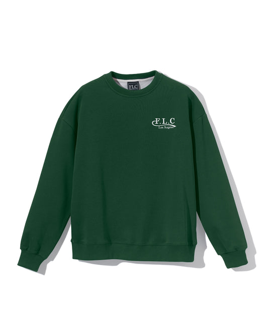 FLC エッセンシャルクルーネックスウェットシャツ (ダークグレー)