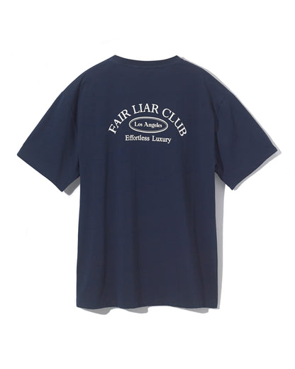 FLC エッセンシャルTシャツ (ネイビー)