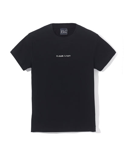 FLC ロゴスリムTシャツ (ブラック)