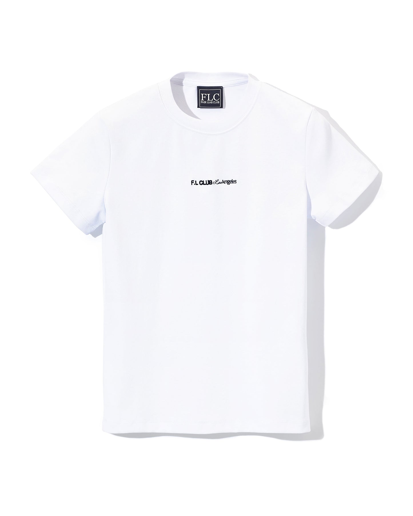 FLC ロゴスリムTシャツ (ホワイト)