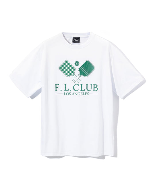 FLC ピックルボールパドルTシャツ (ホワイト)