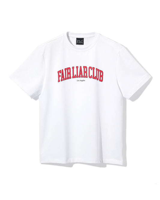 FLC F.L Club アイビーTシャツ (ホワイト)