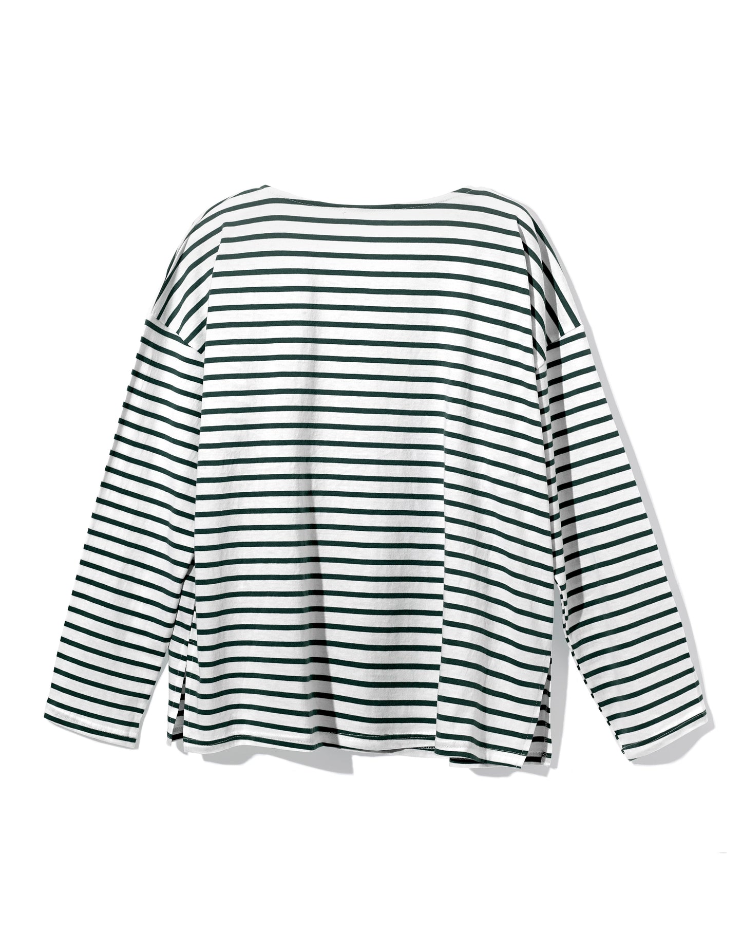 FLC ワッペンストライプTシャツ (ネイビー)