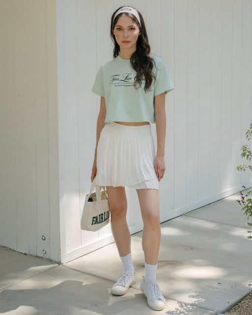 FLC フェアライアークラブクロップドTシャツ (ミント)