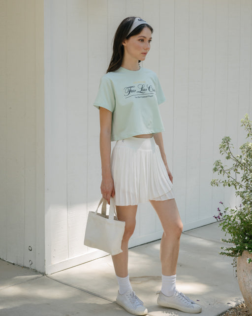 FLC フェアライアークラブクロップドTシャツ (ミント)