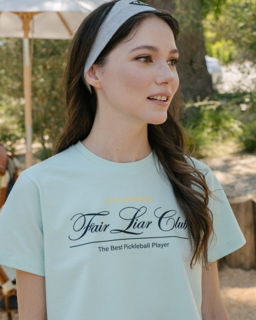 FLC フェアライアークラブクロップドTシャツ (ミント)