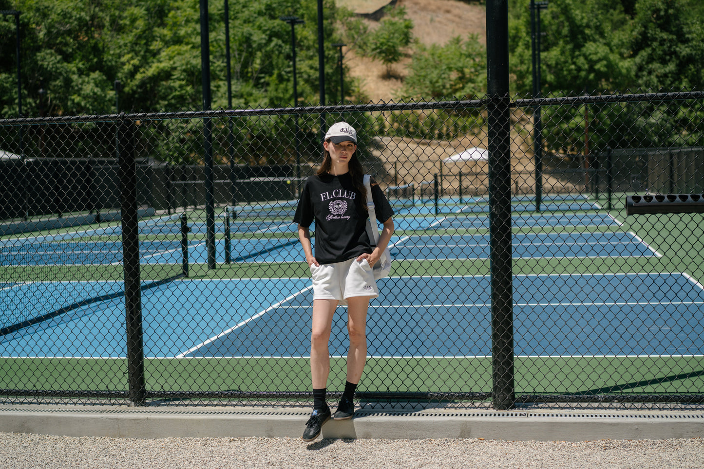 FLC F.L Club Tシャツ (ブラック)