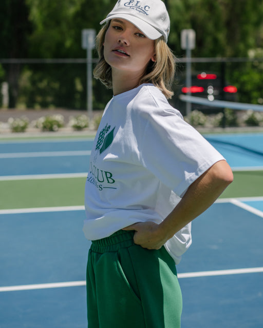 FLC ピックルボールパドルTシャツ (ホワイト)