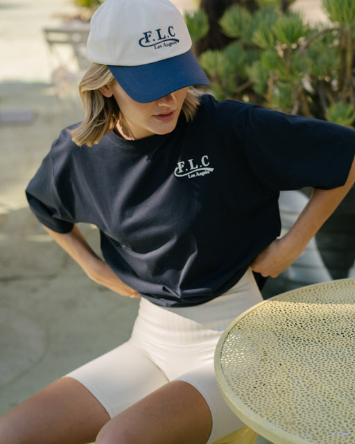 FLC エッセンシャルTシャツ (ネイビー)