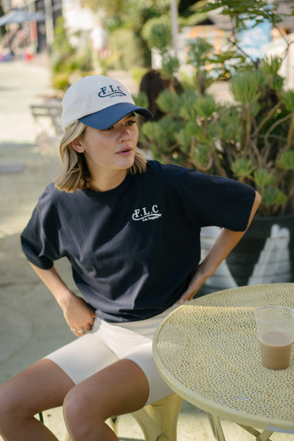 FLC エッセンシャルTシャツ (ネイビー)