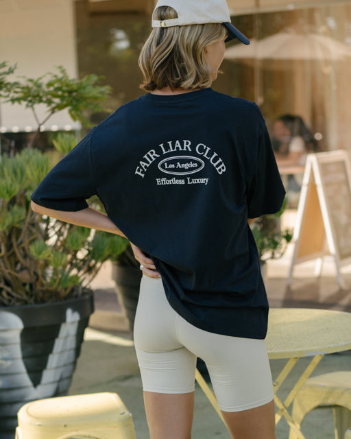 FLC エッセンシャルTシャツ (ネイビー)
