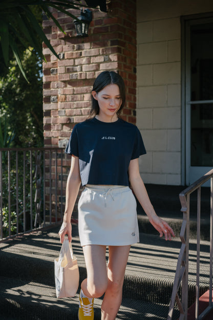 F.L Club クロップドTシャツ