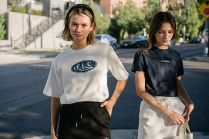 F.L Club クロップドTシャツ