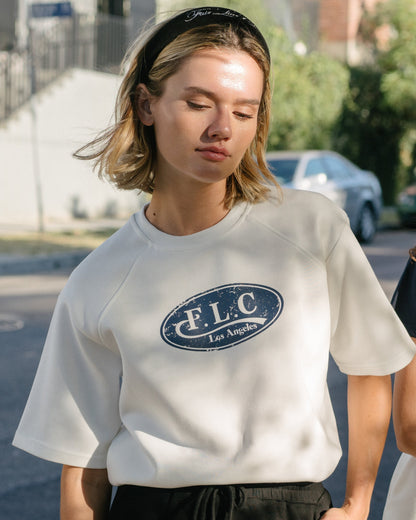 FLC ロゴヘアバンド (ネイビー)