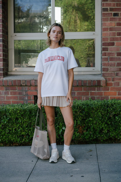 FLC F.L Club アイビーTシャツ (ホワイト)