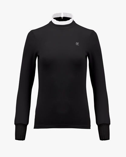 ハーフハイネックフリルＴシャツ