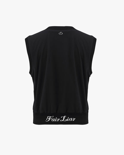 【RE-ORDER】Vネックプルオーバーベスト