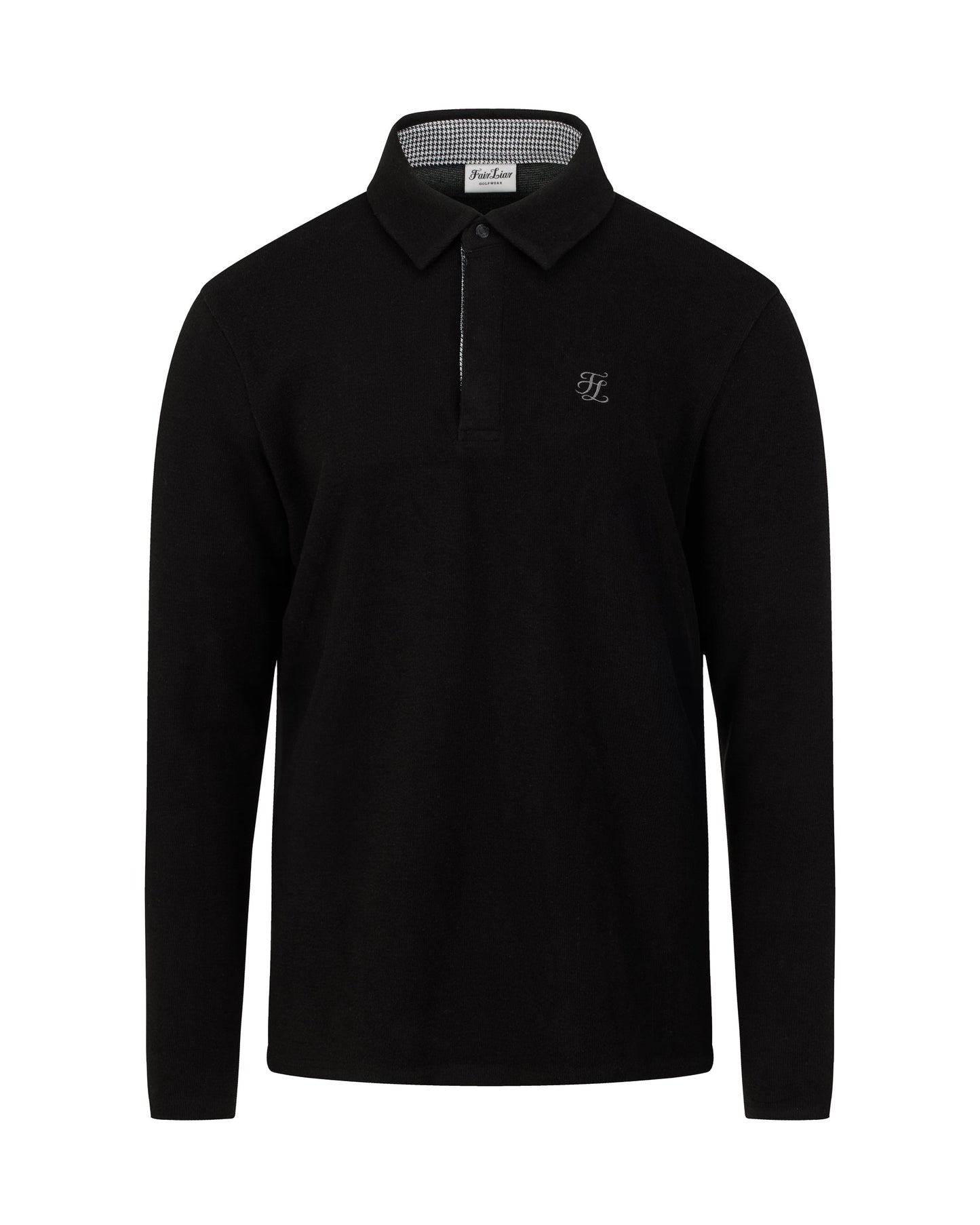 メンズ千鳥格子ポイントTシャツ