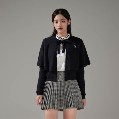 ケープカーディガン