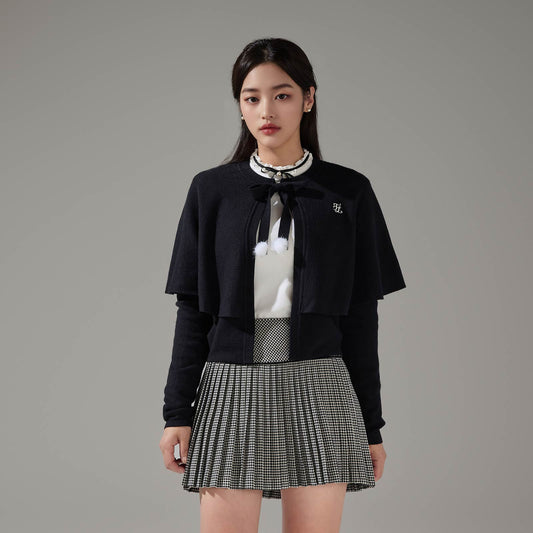 ケープカーディガン