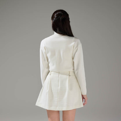 パールロゴボレロカーディガン