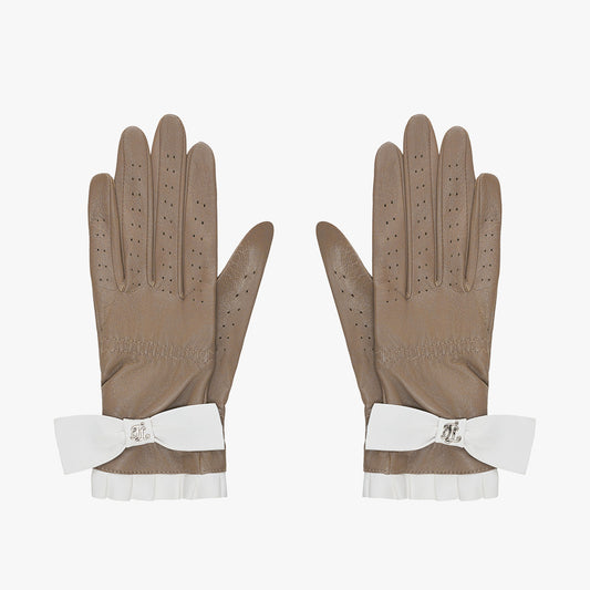 ラムスキンリボングローブ