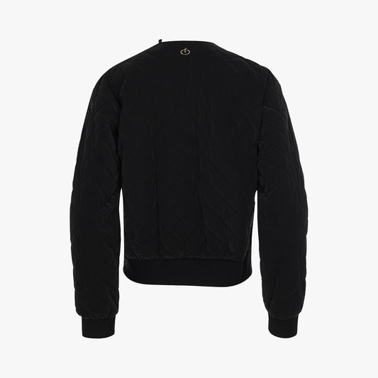 【RE-ORDER】パールキルティングジャンパー