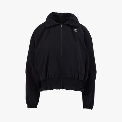 【RE-ORDER】ラッフルヘムジップアップジャンパー