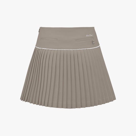 【RE-ORDER】パールフレアプリーツスカート