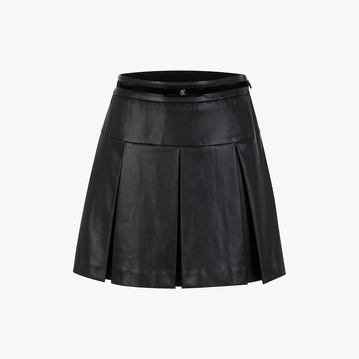 【RE-ORDER】レザーリボンスカート