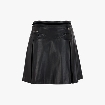 【RE-ORDER】レザーリボンスカート