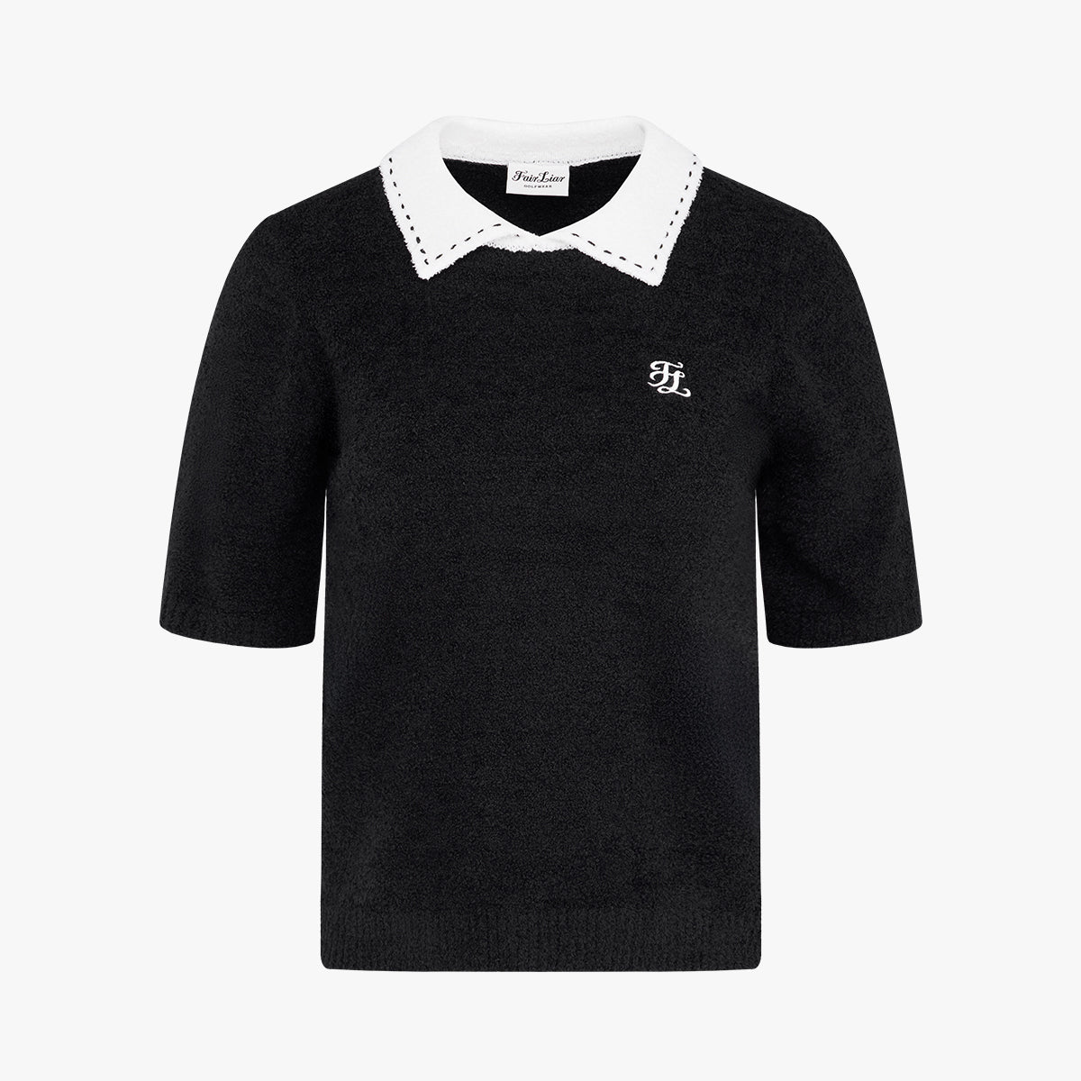 フラッフィークロップドニット