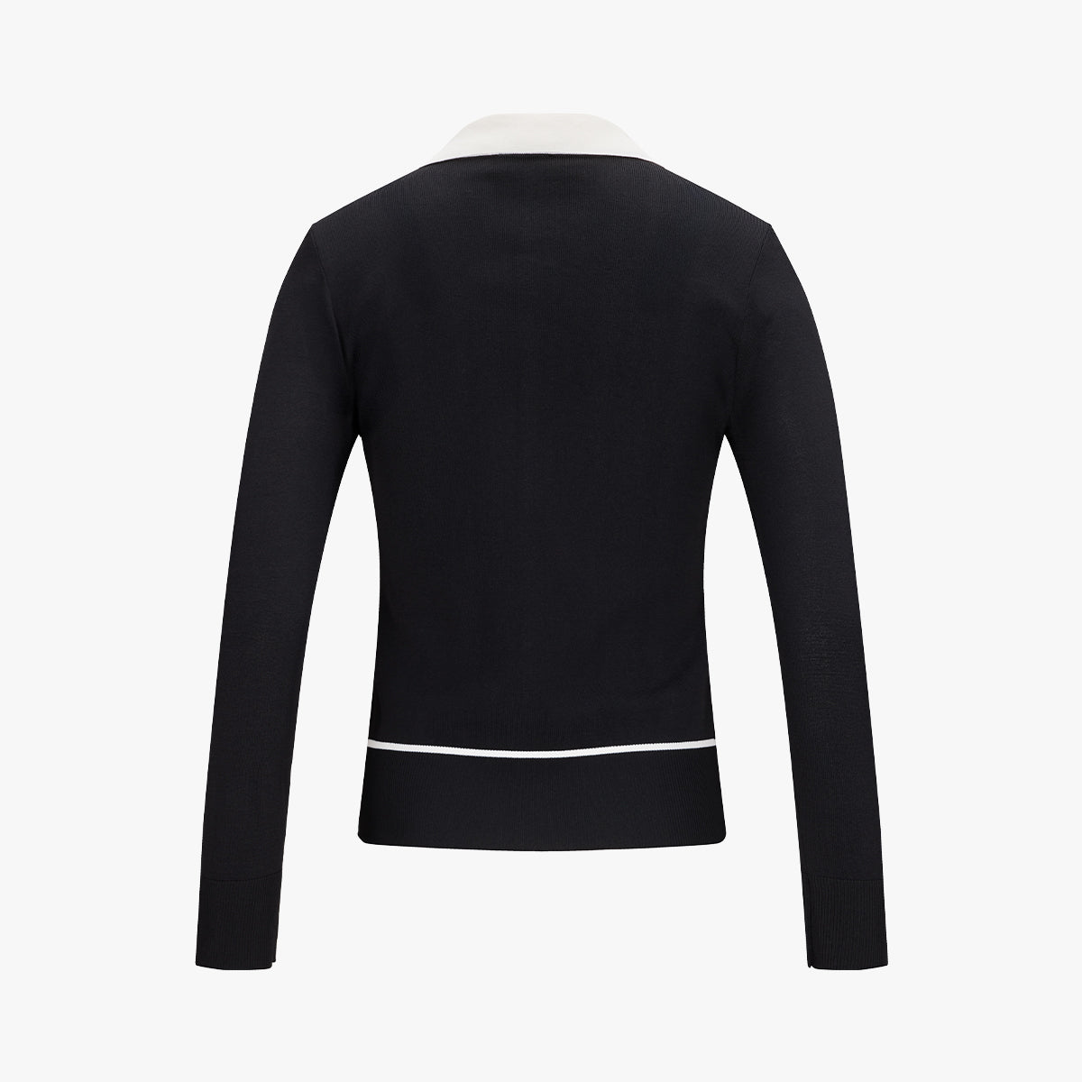 【RE-ORDER】フラットカラーリボンニット