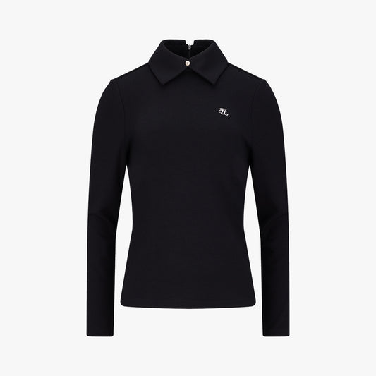 【RE-ORDER】ダブルフリルリボンニット