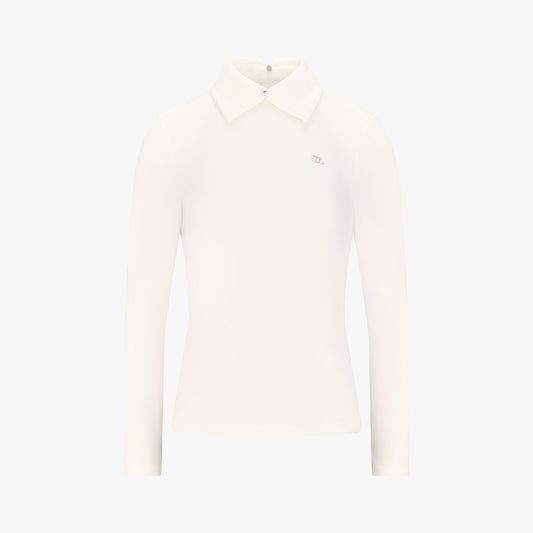 【RE-ORDER】ダブルフリルリボンニット