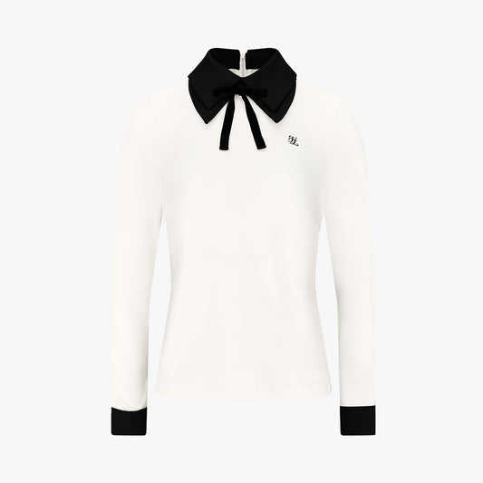 ベルベットリボンTシャツ