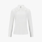 フロントリボンTシャツ (アイボリー)