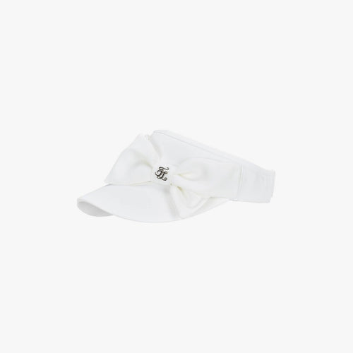ビッグリボンロゴバイザー (アイボリー)