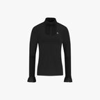 シアーリボンTシャツ (ブラック)