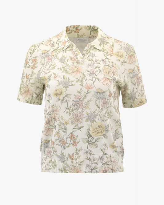 ガーデンショートスリーブニット