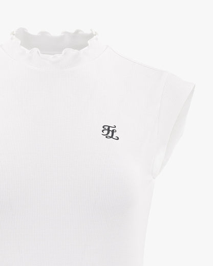 チューリップカラースリーブレスTシャツ